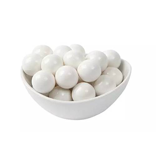 White 1 Inch Gumballs, 2LBS