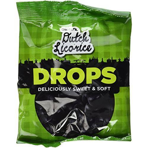 Gustaf’s Soft Dutch Licorice Drops, 5.2 Oz Bag