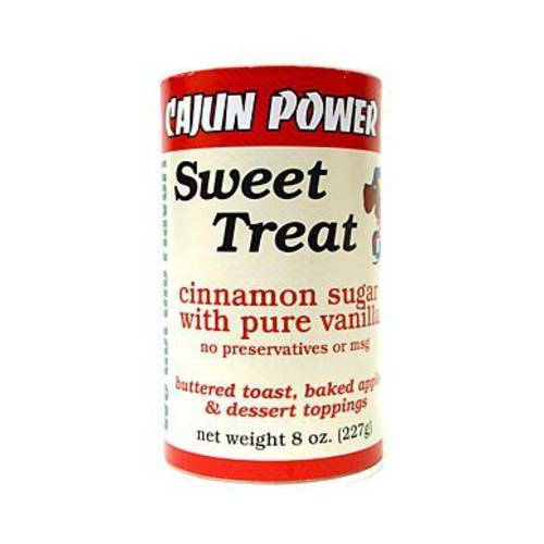 Cajun Power sweet treat cinnamon sugar W/ pure vanilla 8 ounce