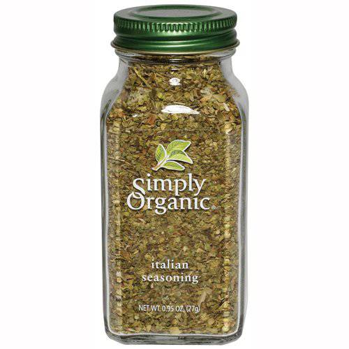 Simply Organic Italian Seasoning, Certified Organic | 0.95 oz | Pack of 3