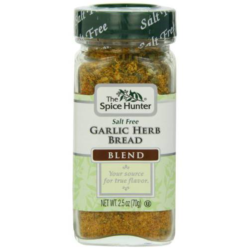 Spice Hunter The Bread Seasoning Blend Jar, Garlic Herb, 2.5 Ounce