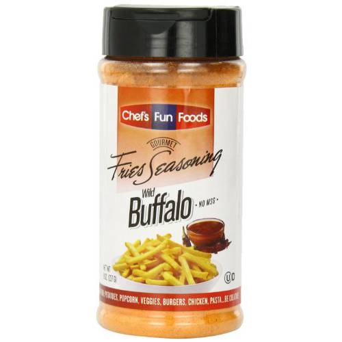 Gourmet Fries Seasonings Bottle, Wild Buffalo, 8 Ounce