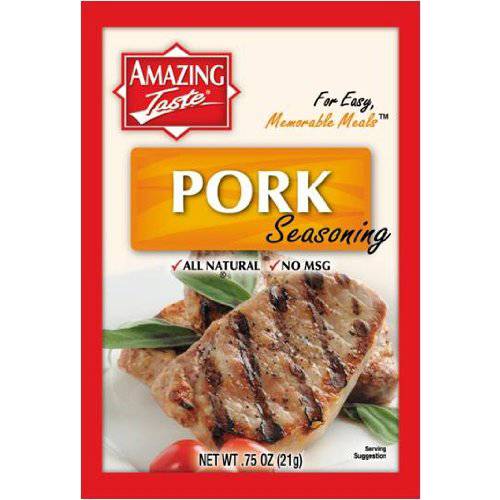 Amazing Taste Pork Seasoning Bundle (10 Packets- .75 oz ea.)