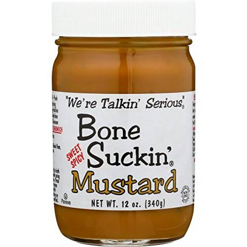 Bone Suckin’ Sweet Hot Mustard, 12 Ounce