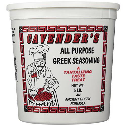 Cavender’s All Purpose Greek Seasoning 5 lbs Tub Bulk