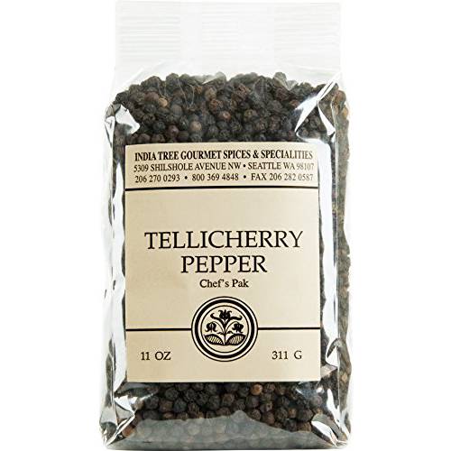 India Tree Tellicherry Pepper, 11 Ounce