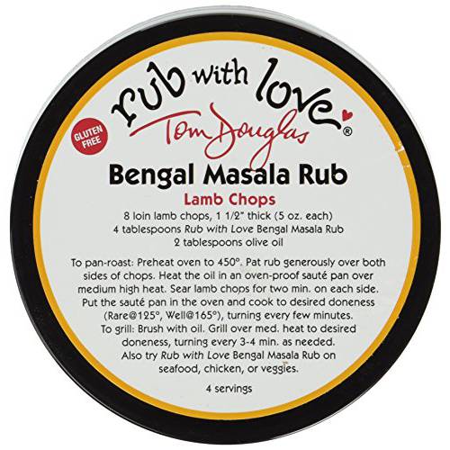 Rub with Love Bengal Masala Rub by Tom Douglas, 3.5-Ounce