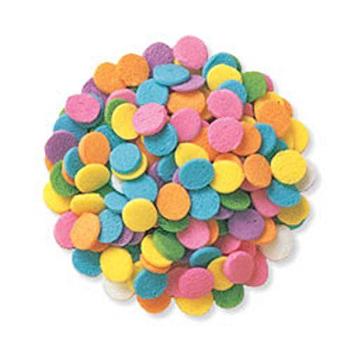 Oasis Supply Edible Confetti Sprinkles Cake Cookie Cupcake Quins Pastel Sequin (8 Ounces)