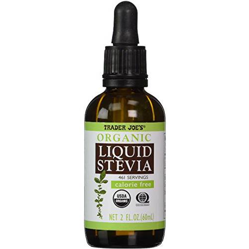 Trader Joe’s Organic Liquid Stevia Extract 2 FL. oz, (2 Packs)