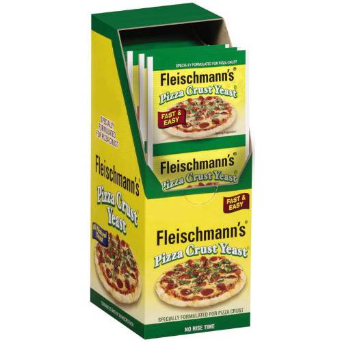 Fleischmann’s Yeast Pizza, 0.25-Ounce Pouches 3 Count(Pack of 5)