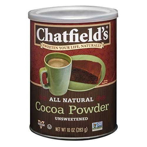 Chatfield’s Cocoa Powder Unsweetened - Vegan and Gluten-Free (Pack of 1)