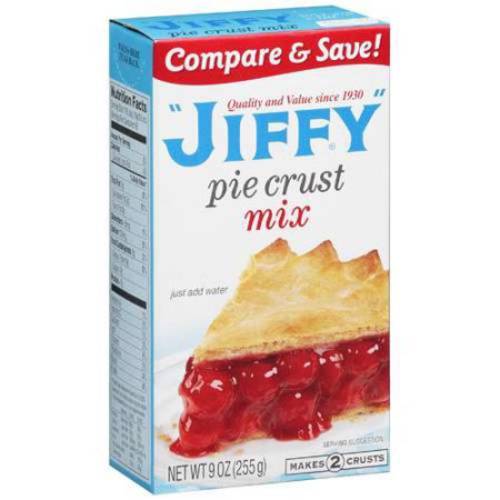 Jiffy Pie Crust Mix, 9 Oz Box (Pack of 4)