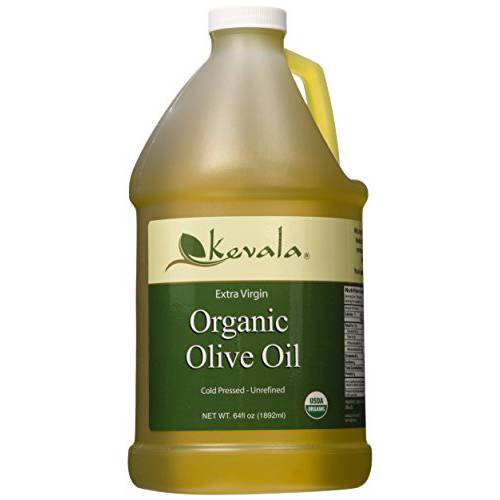 Kevala Extra Virgin Organic Olive Oil, 1/2 Gal