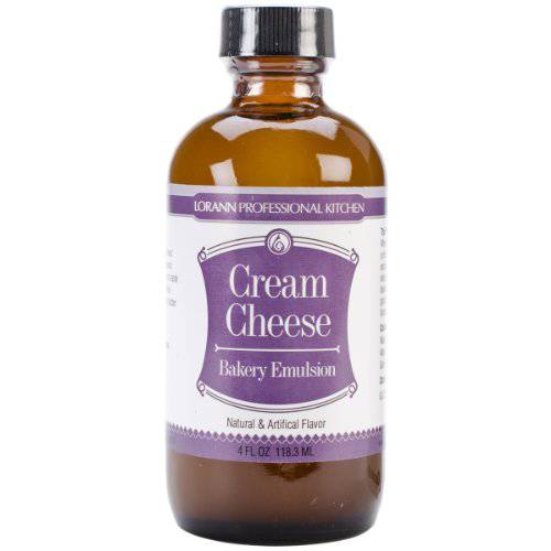 LorAnn Cream Cheeset Bakery Emulsion, 4 ounce bottle