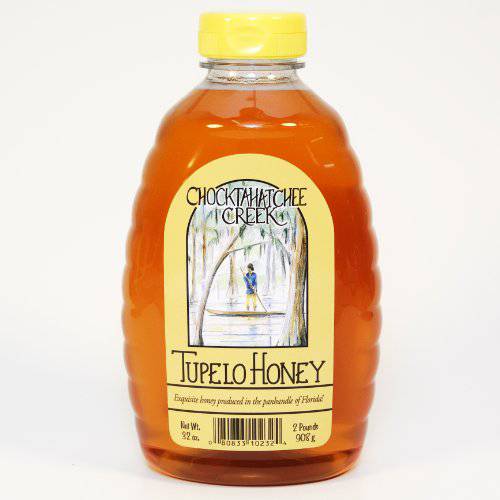Tupelo Honey 32oz - 2 pound -Two pound Jar- from Sleeping Bear Farms Beekeepers in the Florida Apalachicola River Basin