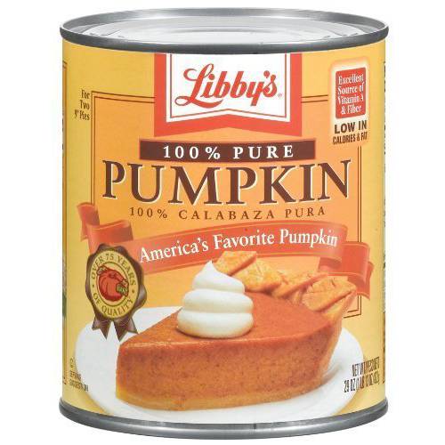 Libby’s 100% Pure Pumpkin 3 PK 29oz. Cans
