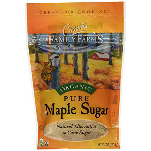 Coombs Family Farms Organic Pure Maple Sugar, Original, 6 oz