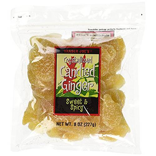 3 Packs Trader Joe’s Crystallized Candied Ginger Sweet & Spicy