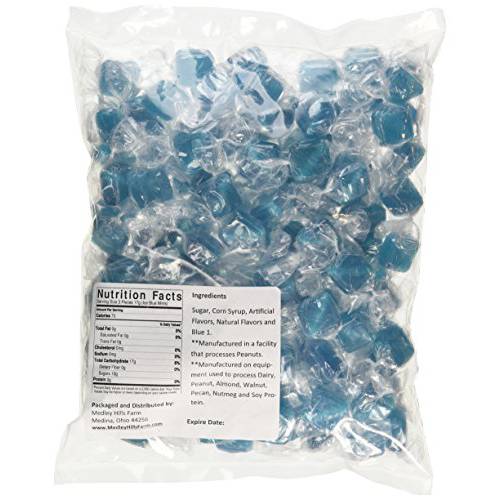 Primrose Wrapped Ice Blue Mint Squares, 1.5 lb