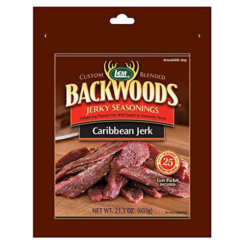 LEM Products 9149 Backwoods Caribbean Jerk Jerky Seasoning (25 Lb)