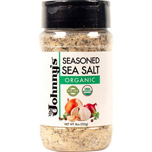 Johnny’s Organic Seasoned Sea Salt (1 Pack)