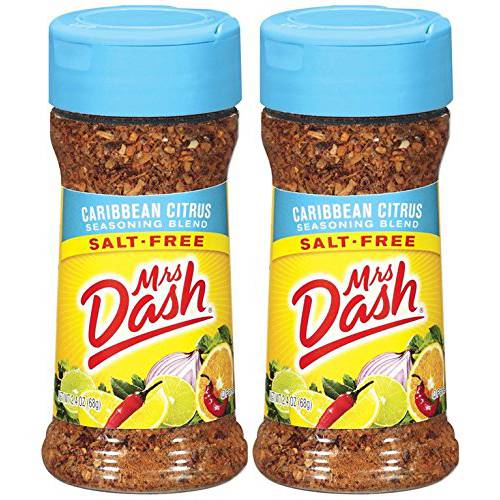 Mrs. Dash Caribbean Citrus Seasoning Blend, 2.4 Oz - Pack of 2