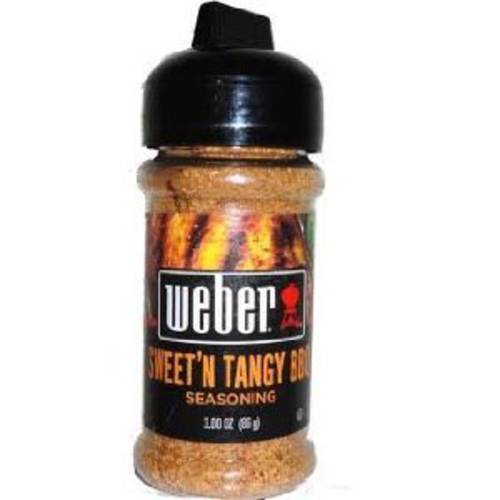 Weber Sweet’N Tangy BBQ Seasoning, 3 Ounces (Pack of 2)