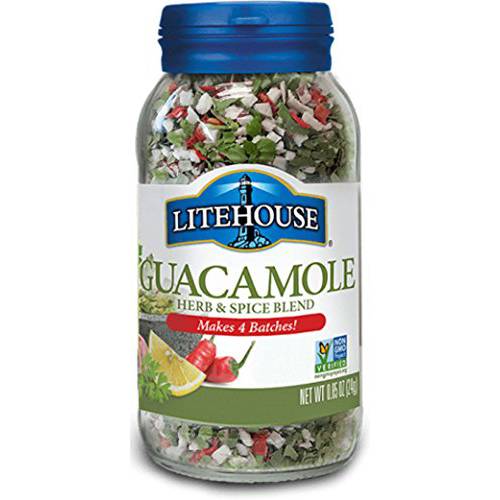 Litehouse Freeze Dried Guacamole Herb Blend, 0.85 Ounce, 2-Pack