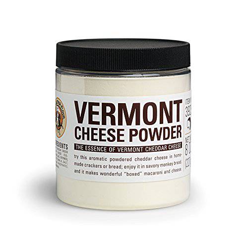 King Arthur, Better Cheddar Cheese Powder (formerly known as Vermont Cheddar Cheese Powder), 8 Ounces