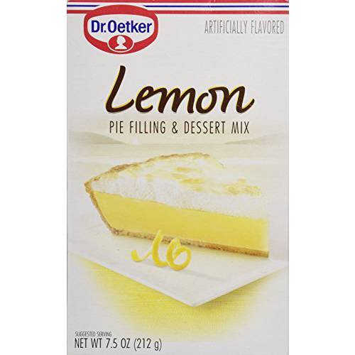 Dr Oetker Pie Filling Lemon, 7.5 oz