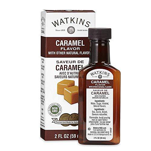 Watkins Caramel Flavor with Natural Flavors 2 Ounce (Pack of 2)