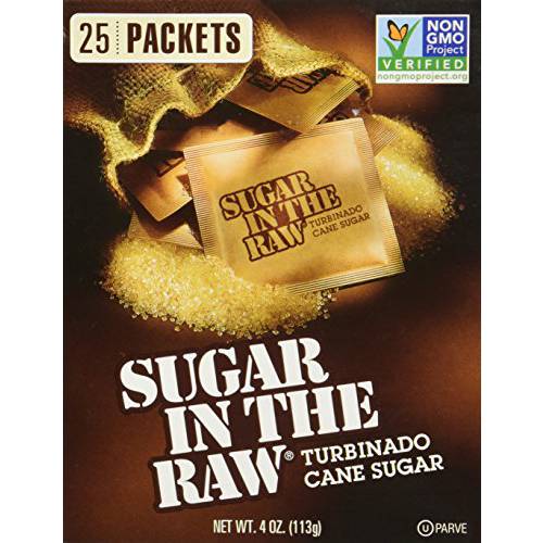 SUGAR IN THE RAW PACKETS 25