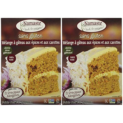 Namaste Foods Spice Cake Mix, 26 oz, 2 pk
