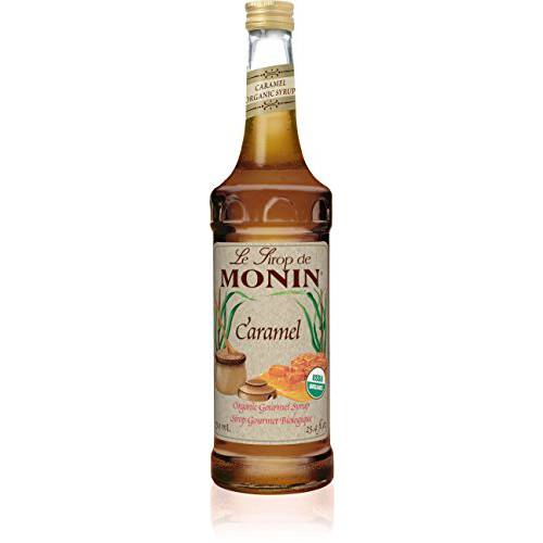 Monin Organic Syrup Caramel - Single Bottle