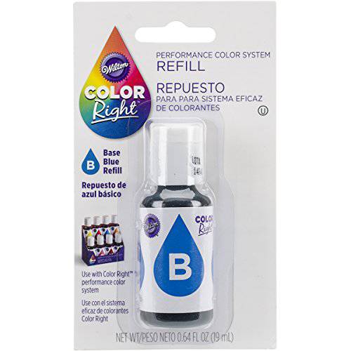 Wilton Color Right Food Color System Refill, .7oz, Yellow