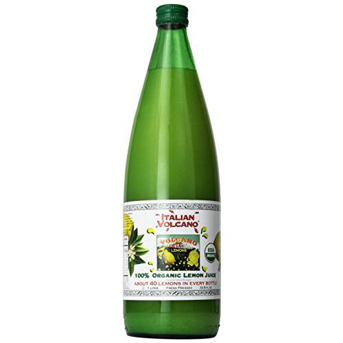Volcano Juice Lemon Org, 1 Liter 33.8 Ounce (Pack of 6)