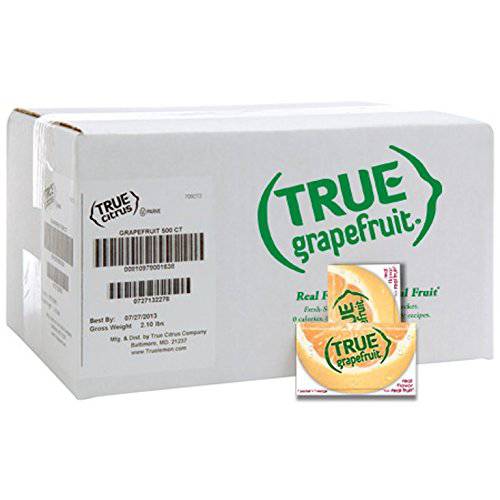 TRUE GRAPEFRUIT Water Enhancer, Bulk Pack | Zero Calorie Unsweetened Water Flavoring | For Water, Bottled Water & Recipes | Water Flavor Packets Made with Real Grapefruit, 500 count (Pack of 1)