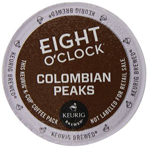 Eight O’Clock Colombian K-Cups for Keurig K-Cup Brewers, 72 Count