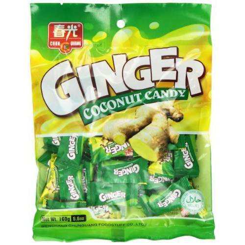 Chun Guang Ginger Coconut Candy, 5.6 Ounce