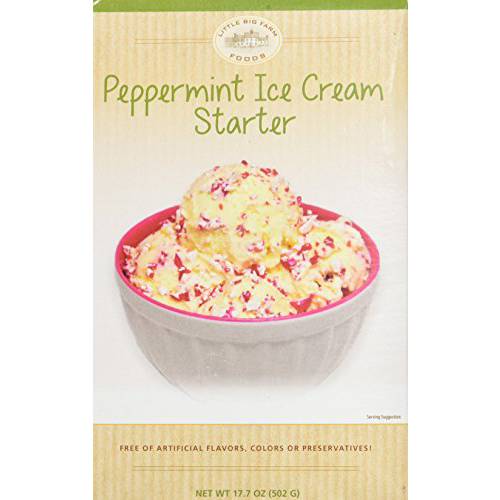 Little Big Farm Foods Peppermint Ice Cream Starter Mix