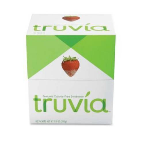 TRU8844 - Truvia All Natural Sweetener 80 COUNT NET WT. 5.64oz 120G