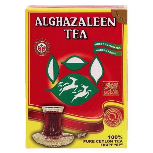 Alghazaleen Pure Ceylon Tea 16oz Black Ceylon Loose Tea Leaves 454g Box