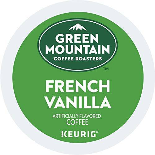 Green Mountain Coffee, French Vanilla, Single-Serve Keurig K-Cup Pods, Light Roast Coffee, 48 Count (2 Boxes of 24 Pods)