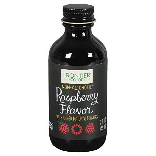 Frontier Co-op Raspberry Flavor, Non-Alcoholic, 2 Ounce Bottle