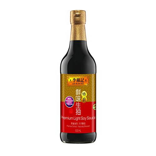 Lee Kum Kee Premium Soy Sauce, 16.9-Ounce Bottle (Pack of 2)
