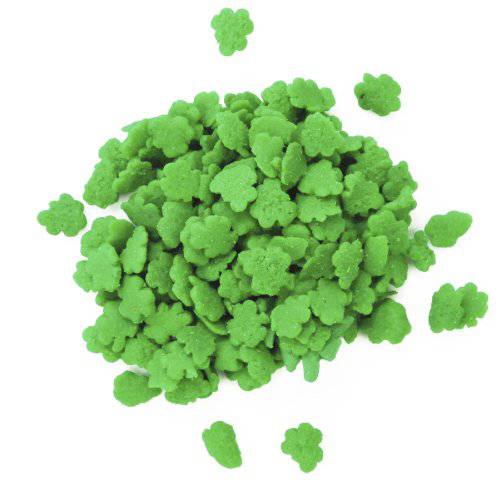 Dress My Cupcake DMC27286 Decorating Edible Cake and Cookie Confetti Sprinkles, St. Patrick’s Day Shamrocks, 2.4-Ounce