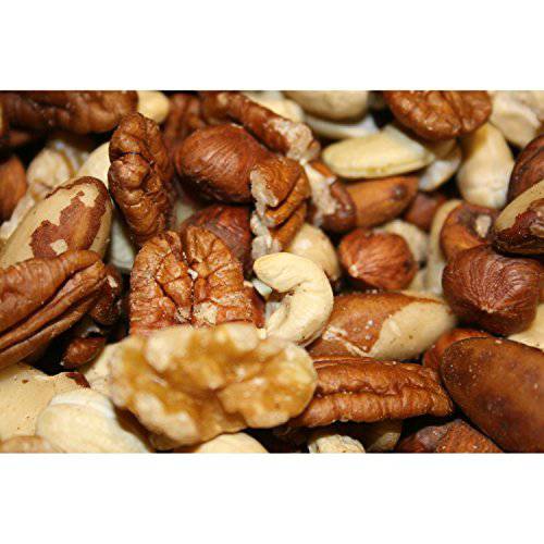 Deluxe Mixed Nuts- Premium Quality Kosher Mixed Nuts Snack By We Got Nuts- Natural Rich Flavor Cashews, Walnuts, Almonds, Pecans, Brazil Nuts & More- Packed In A Resealable Bag (3lbs, Shelled, Unsalted, Raw)