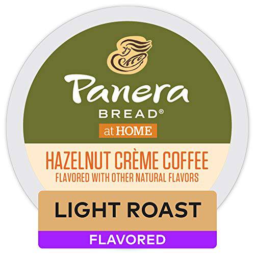 Panera Bread Hazelnut Crème, Single Serve Coffee K-Cup Pod, Flavored Coffee, 72 Count