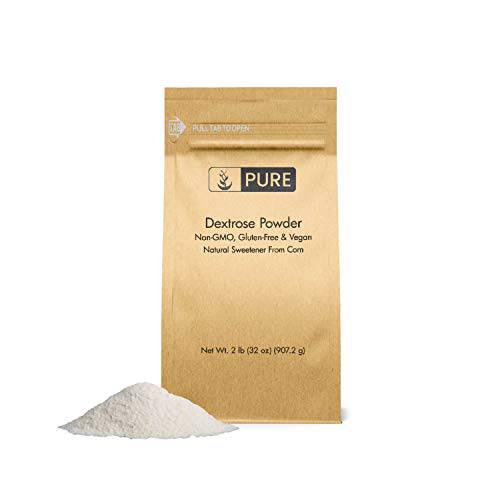Pure Original Ingredients Dextrose (2 lb.), Sugar Replacement Sweetener For Shakes or Baking,