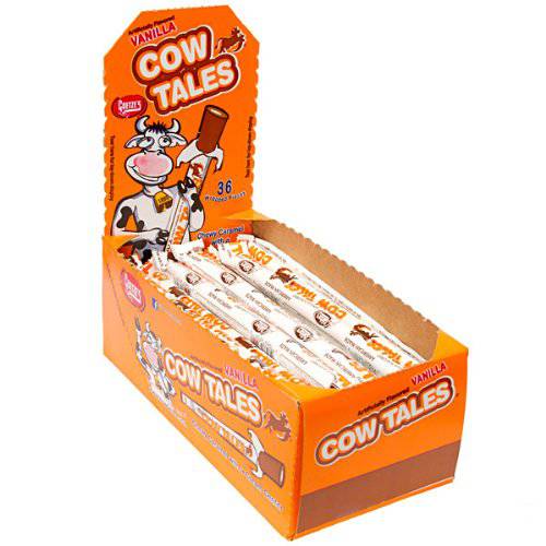 Goetze’s Cow Tales Caramel & Cream Sticks-36-Piece Box